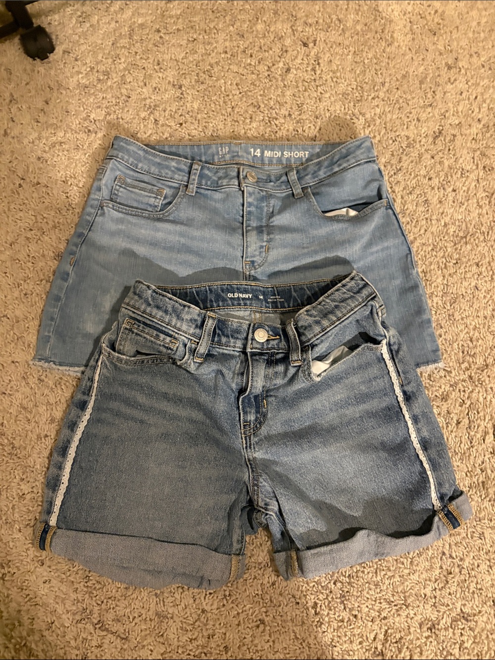 Old Navy & GAP Denim Shorts 14